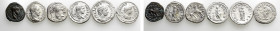 6 Roman Coins
