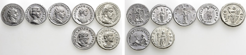 7 Pieces of Becker Forgeries. 

Obv: .
Rev: .

. 

Condition: See picture...