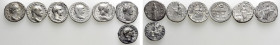 7 Roman Denarii