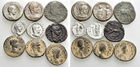 9 Roman Coins
