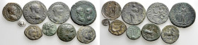 9 Greek and Roman Provincial Coins