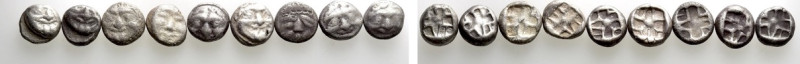 9 Drachms of Parion. 

Obv: .
Rev: .

. 

Condition: See picture.

Weig...