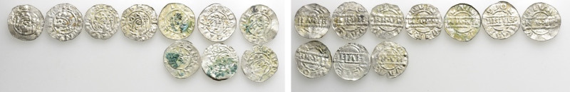 10 Medieval Coins of the Netherlands. 

Obv: .
Rev: .

. 

Condition: See...