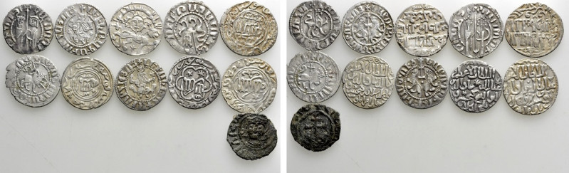 11 Coins of the Seljuks of Rum and Cilician Armenia. 

Obv: .
Rev: .

. 
...