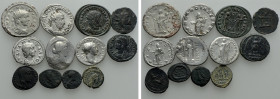 12 Roman Coins