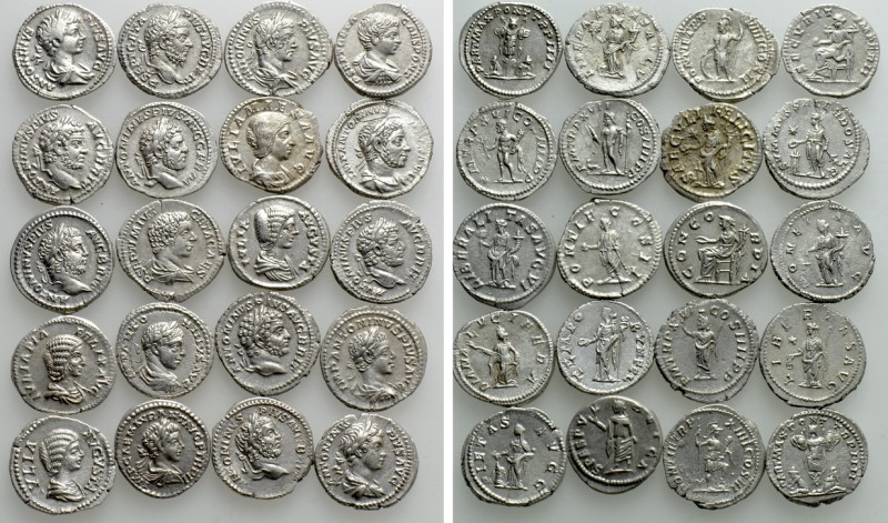 20 Roman Denarii; Severean Dynasty.

Obv: .
Rev: .

.

Condition: See pic...