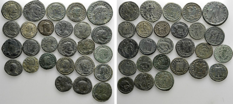26 Roman Coins. 

Obv: .
Rev: .

. 

Condition: See picture.

Weight: g...