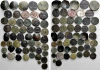 Circa 50 Roman ans Byzantine Coins