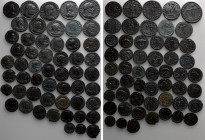 Circa 53 Roman Coins; Including Procopius and Valeria Galeria