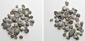 Circa 60 Greek Silver Coins