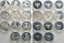 Set of 11 Silver Medals ( US History / Presidents / Constitution); 240.13 g fine
