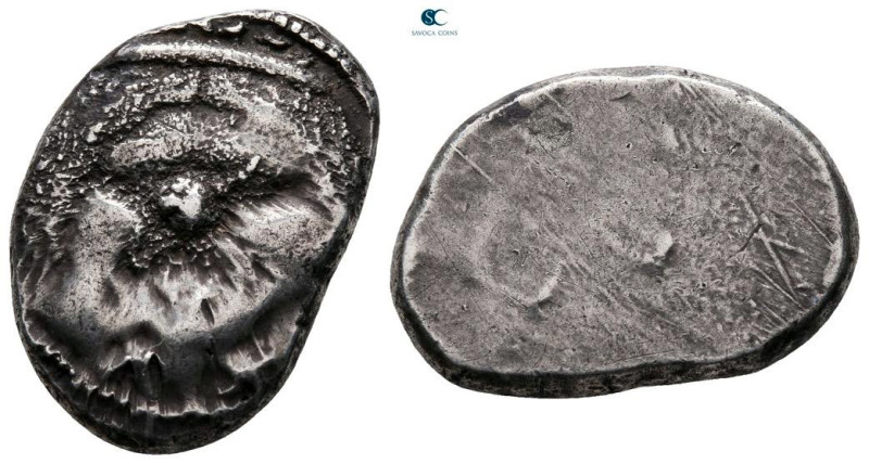 Etruria. Populonia circa 300-200 BC. 
20 Asses AR

23 mm, 8,54 g

Facing Go...