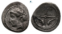 Sicily. Syracuse circa 415-405 BC. Hemilitron AR