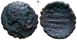 Macedon. Herakleia Lynkestis circa 167-149 BC. Republican period. Fourth Meris. Under Roman Protectorate. Serrate Æ