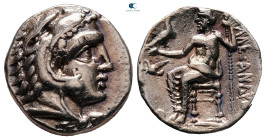 Kings of Macedon. Amathos. Alexander III "the Great" 336-323 BC. Lifetime issue, struck circa 325-323 BC. Drachm AR