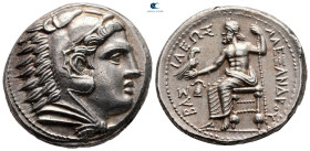 Kings of Macedon. Amphipolis. Philip III Arrhidaeus 323-317 BC. Struck under Antipater, in the name and types of Alexander III "the Great". Tetradrach...