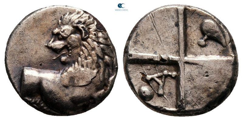 The Thracian Chersonese. Chersonesos circa 386-338 BC. 
Fourrée Hemidrachm

1...