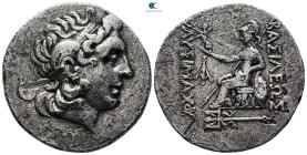 Kings of Thrace. Byzantion. Macedonian. Lysimachos 305-281 BC. Tetradrachm AR
