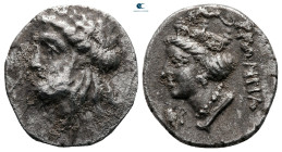 Paphlagonia. Kromna circa 350-330 BC. Drachm AR