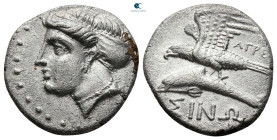 Paphlagonia. Sinope circa 330-300 BC. Agreos-, magistrate. Drachm AR