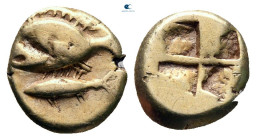 Mysia. Kyzikos circa 600-500 BC. Sixth Stater or Hekte EL
