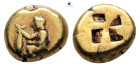 Mysia. Kyzikos circa 550-500 BC. Hemihekte - 1/12 Stater EL
