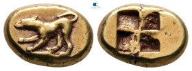 Mysia. Kyzikos circa 500-450 BC. Sixth Stater or Hekte EL