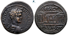 Pontos. Sebastopolis/Herakleopolis. Caracalla AD 198-217. Dated CY 208 = AD 205/6. Bronze Æ