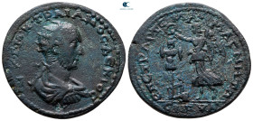 Lydia. Magnesia ad Sipylos. Trajan Decius AD 249-251. Aur. Artemas Menemachou Laianou, strategos.. Bronze Æ