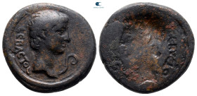 Phrygia. Amorion. Augustus 27 BC-AD 14. Brockage Bronze Æ