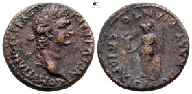 Phrygia. Kibyra. Domitian AD 81-96. Klau Bias, high priest. Bronze Æ