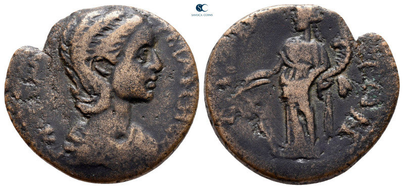 Pamphylia. Side. Orbiana AD 225. 
Bronze Æ

23 mm, 5,87 g

[ΓΝ ϹƐ ϹΑΛ ΒΑ] Ο...