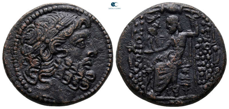 Seleucis and Pieria. Antioch. Pseudo-autonomous issue 48-47 BC. Dated year 19 of...