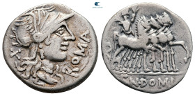 Cn. Domitius Ahenobarbus 128-115 BC. Rome. Denarius AR