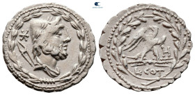 Lucius Aurelius Cotta 105 BC. Rome. Serrate Denarius AR