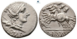 A. Albinus Sp.f. 96 BC. Rome. Denarius AR