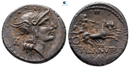 D. Silanus L. F 91 BC. Rome. Denarius AR
