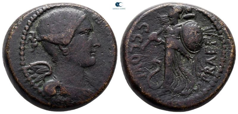 Julius Caesar 49-48 BC. Rome
Dupondius AE

27 mm, 15,60 g

[CAESAR • DIC • ...