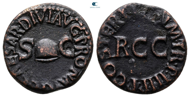 Caligula AD 37-41. Rome
Quadrans Æ

17 mm, 2,88 g

C CAESAR DIVI AVG PRON A...