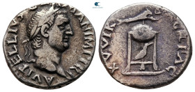 Vitellius AD 69. Rome. Denarius AR