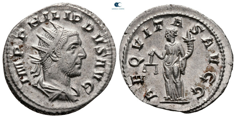 Philip I Arab AD 244-249. Rome
Antoninianus AR

22 mm, 3,55 g

IMP PHILIPPV...