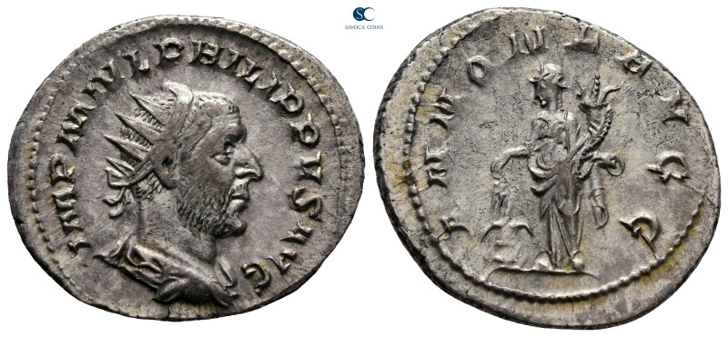 Philip I Arab AD 244-249. Rome
Antoninianus AR

24 mm, 5,14 g

IMP M IVL PH...