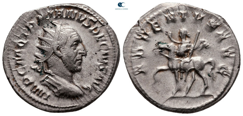 Trajan Decius AD 249-251. Rome
Antoninianus AR

23 mm, 4,37 g

IMP C M Q TR...