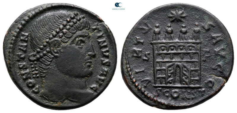 Constantine I the Great AD 306-337. Arles as Constantina
Follis Æ

20 mm, 3,1...