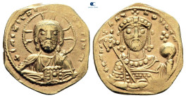 Constantine IX Monomachus AD 1042-1055. Constantinople. Tetarteron Nomisma AV