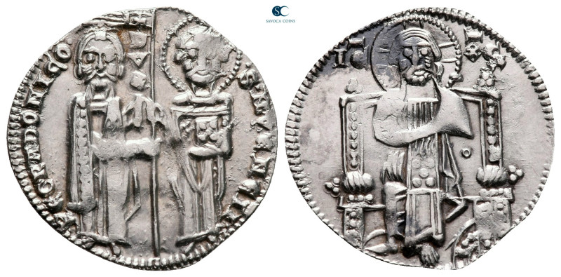 Pietro Gradenigo AD 1289-1311. Venice
Grosso AR

21 mm, 2,14 g

•PE• GRADON...