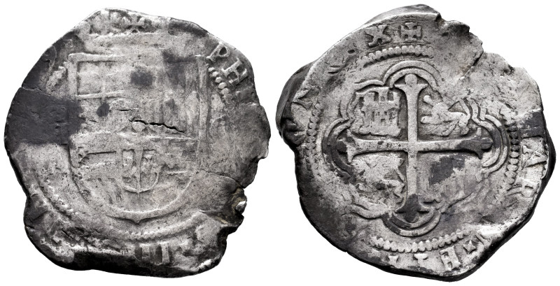 Philip III (1598-1621). 8 reales. 1609. Mexico. A. (Cal-891). (Km-44.3). Ag. 26,...