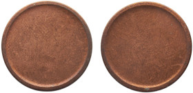 European Union 2 Cents ND Mint Error Unstruck Planchet Copper UNC 3.1g