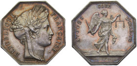 France Third Republic Jeton ND "AVOUES COUR D'ORLEANS" Silver UNC 13.2g