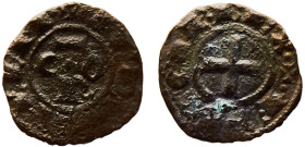 Italy States Kingdom of Sicily Conrad I BL Denaro ND (1250-1254) Billon VF 0.7g